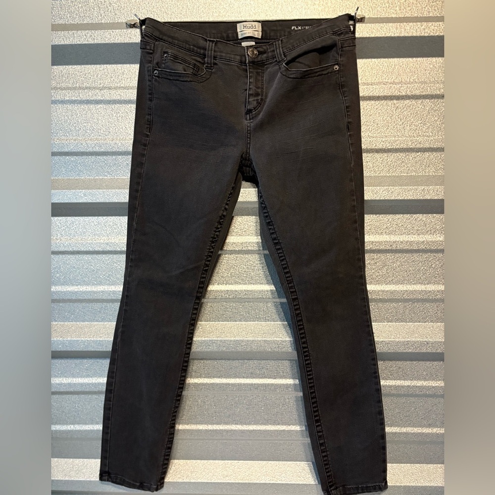 Mudd Women's Dark Gray Skinny Jeans